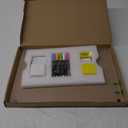 Acrylic Note Board Refrigerator Dry Erase Board Magnetic Clear 15x11 Includes 4 Dry Erase Markers