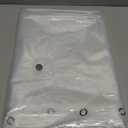 AmazerBath Extra Long Shower Curtain Liner, Clear Shower Curtain Liners 96 Length, 72x96 Inches Plastic Shower Curtain Liner, Cute PEVA Tall Shower Liner, Bathroom Shower Curtain Liners with 3 Magnets