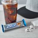 ZERO White Fudge, Caramel, Peanut and Almond Nougat Candy Bars, 1.85 oz (24 Count) (EXP 09/01/26)