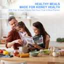 Stage 3 Kidney Disease Food Chart | CKD Meal Planner with Potassium, Potassium and Phosphorus Chart | Renal Diet Food List | Laminated 2026 Edition