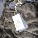 MOERDENG Women's Waterproof Long Winter Coat Thickened Down Alternative Jacket Warm Puffer Jacket Parka (Black)