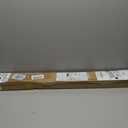 Room Darkening Blackout Curtain Rod for Bedroom and Living Room, Easy Installation, Curved, 48" to 88", Nickel