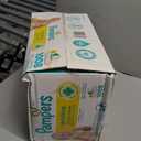 Pampers Sensitive Baby Wipes, Water Based, Clinically Proven, Hypoallergenic, and Unscented for Babies, 1008 Wipes Total (12 Flip-Top Packs)