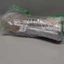 Heavy Duty Curtain Rods 72 to 144 Inches, 1 Inch Silver for Bedroom, Living Room, Patio, Kitchen, Adjustable With Classic Finials, Silver Finishing