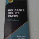 Rester's Choice Gel Cold & Hot Packs Medium 5x10 in. Reusable Warm or Ice Packs for Injuries, Hip, Shoulder, Knee, Back Pain  Hot & Cold Compress for Swelling, Bruises, Surgery