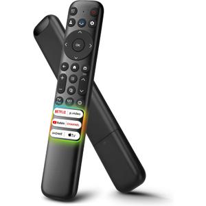 For TCL-Google-TV-Remote Control Replacement,RC813 Compatible with TCL Smart TVs QM8/QM7/S5/S4/S3/Q7/Q6/Q5 Series(Not for Roku TVs)
