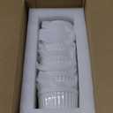 LE TAUCI Ramekins 4 OZ Oven Safe, Creme Brulee Ramekins, Pudding Custard Cups Souffle Ramiken, Dipping Sauce Dishes, Ceramic Ramekin Bowls Set of 6, White