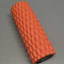 Foam Roller - 15 inch Deep Tissue Massager for Muscle Massage, Myofascial Trigger Point Release, Exercise, Yoga, Pilates & Stretching(Orange)