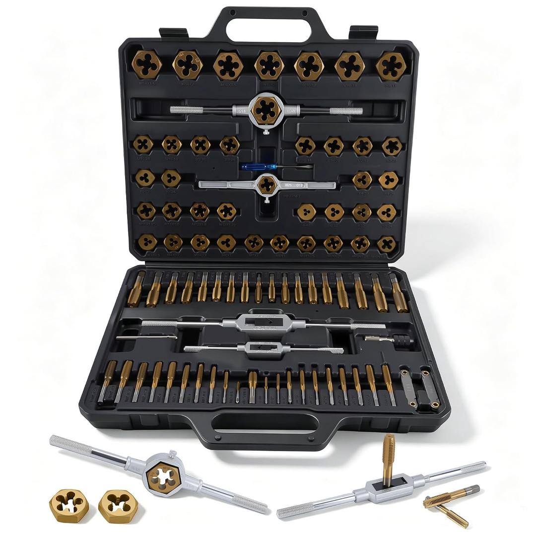 86pcs Tap and Die Set in SAE & Metric Sizes