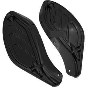 jiningxinxin Compatible with Touring CVO Electra Street Glide Ultra Classic FLHX 96-13 Motorcycle Air Deflector Side Wing Windshield Fairing(Black)