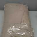 HYLEORY All Season Queen Size Bed Comforter - Cooling Down Alternative Quilted Duvet Insert with Corner Tabs - Winter Warm - Machine Washable - Taupe
