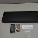 16.5" Large Digital Wall Clock: 11 RGB Color LED Display with Remote Control, Auto DST, Temperature & Date, Big Number Wall Clock for Seniors, Classroom, Office, Gym, Home Decor Black