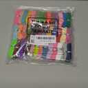 WILLBOND 40 Yards Fold over Elastic Solid Color Trim Elastic 40 Colors Ribbon Sewing Stretch Ribbon Band for Hair Bow DIY Craft Hair Ties Headbands(Multicolor)