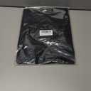 Women's Summer Bodycon Dress Short Sleeve Scoop Neck Sexy Casual Stretchy T Shirt Mini Dresses (Black, M)