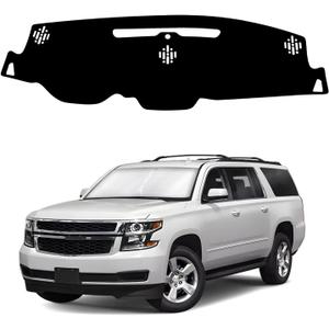 Dash Cover Dash Mat Fit for Che-vy Chevrolet Tahoe Suburban/GMC Sierra Yukon 2015-2020 Dashboard Cover Non-Slip Pad Accessories