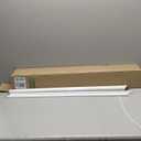 Benjia 36x24 36x48 36x12 Poster Frame, Magnetic Light Wood Wooden Frame Hanger for Photo Picture Canvas Artwork Art Print Wall Hanging (1 Pack, 36", White)