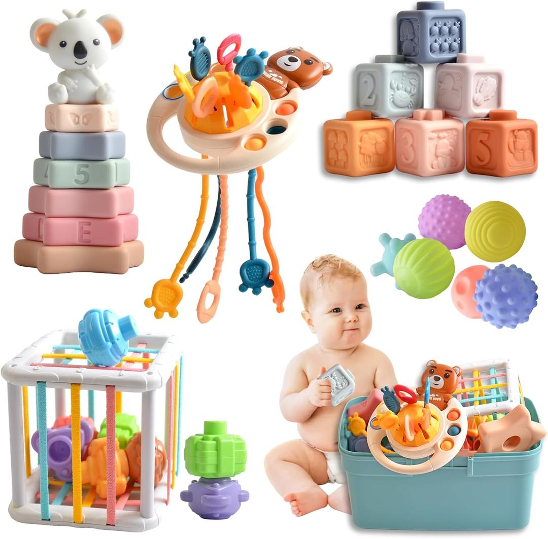 Activity Toy - Sensory Activities for Toddlers and Kids, Baby Toys 6 -18 MonthsMontessori Toys for Babies 1-2 Years Old,Children's Development Toy Set