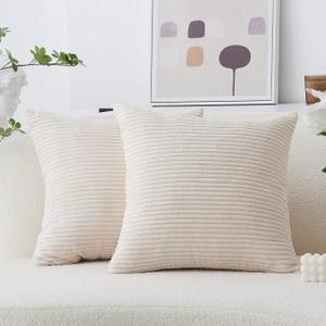 Pillow Cover, Pack Of 2 22X22, No Brand