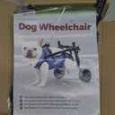 Adjustable Small Dog Wheelchair - Mobility Aid for Disabled Pets,Small Dog Wheelchair for Back Legs Leg Brace & Hip Support (Medium)