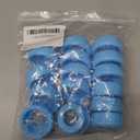 Blue Baby Bottle Nipples 20-Pack  Universal Fit, BPA-Free, Anti-Colic Design for Newborns, Infants, and Toddlers (20 Count, Pack of 1, Standard Flow)