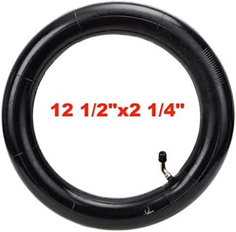 1-Pack 12.5" Scooter Inner Tube 12 1/2 x 2 1/4 Angled Valve Stem 12.5" x 2.25" Tube Compatible with 12.5X1.75 12.5 X 1.95 12.5 X 2.125 12.5 x 2.25 Most Bike and Scooter Tire Tube
