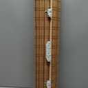 LazBlinds No Tools No Drill Cordless Bamboo Roman Shades, Light Filtering Window Treatment, Roll Up Bamboo Blinds for Windows 28.5'' W x 48'' H, Ceylon Light Russet
