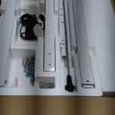 Shintenchi Standing Desk, 63x24 Inch Height Adjustable Electric Sit Stand up Desk, Ergonomic Rising Computer Table, Modern Lift Gaming Desk Workstation for Home Office, White