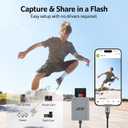 Acer SD Card Reader USB C, Dual Slots Type C to Memory Card Reader, Aluminum Micro SD Card Camera Adapter for MicroSD, SDHC, SDXC, Compatible with iPhone16/15, MacBook, iPad Pro, Android, Laptop (Grey)