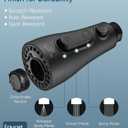 Cobbe Kitchen Faucet Head Replacement 3 Modes with 12 Faucet Adapter, Kitchen Sink Sprayer Replacement for Kitchen Faucet with Pull Down Sprayer, American Standard, Matte Black