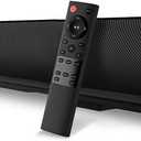 100Watt 40 Inch Soundbar, BESTISAN Sound Bar Wireless and Wired Audio Bluetooth 5.0 TV Speakers with HDMI-ARC Function (2023 Beef UP Version, DSP Audio, Bass Adjustable, Wall Mountable)