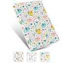 Moonlightfamily Pack n Play Mattress Pad, 38x26 Portable Crib Pack and Play Playpen Mattress Topper with Detachable & Washable Cover, Fiberglass Free Inner Cover, Elephant