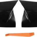 X AUTOHAUX Pair of 1 Car Rear View Driver Passenger Side Mirror Cover Cap Replacement Gloss Black for BMW F20 F22 F23 F30 F31 F32 F33 F36 F87 M2 X1 E84 Mirror Guard Covers
