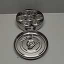 Stainless Steel Masala Dabba  8x8 inch Indian Spice Box with 7 Compartments for Kitchen Storage