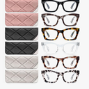 CCVOO Stylish Reading Glasses for Women, Eyeglasses, Blue Light Readers for Women, Computer Eye Glasses, Cheaters