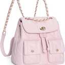 CLUCI Crossbody Bag for Women PU Leather Shoulder Bag, Convertible Small Tabby Backpack Purse for Travel