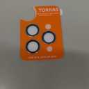 TORRAS 3-Year Ultimate Durability for iPhone 17 Pro Max/17 Pro Camera Lens Protector-1:1 Invisible Fit & Ultra Clarity, Military-Grade 9H+ Aerospace Glass Anti-Scratch Easy Installation,Deep Blue