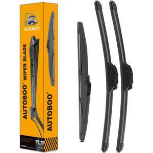 3 Wipers Replacement for Kia Sportage 2017-2022 Hyundai Santa Fe 2019-2023 Kia Sorento 2016-2020 Windshield Wiper Blades with Rear 26"+16"+11inch