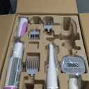 Dog Grooming Vacuum Kit, 2.5L Dust Cup Pet Grooming with Clippers for Dogs Cats Hair Shedding Brush at Home Purple