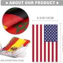 100 Countries String Flag, 82 ft International Flags Bunting Banner, World Flag Banner Decoration for World Cup Party, School, Sports Events, Grand Opening, Party