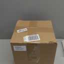 Mimorou Black Ceramic Decorative Flower Vase 8.27" x 8.66" Textured Round Rustic Pottery Vintage Large Vase for Home Decor Centerpieces Living Room Christmas Decoration