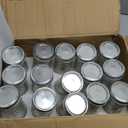 VERONES Mason Jars 12 OZ, Canning Jars Jelly Jars With Regular Lids, Ideal for Jam, Honey, Wedding Favors, Shower Favors,15 PACK