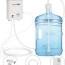 Water Dispenser Pump System for 5 Gallon Bottle,Drinking Water Dispensing Single Inlet Quiet for Refrigerator Home,110V Electric Jug Water Pump for Kitchen Ice Coffee Tea Maker