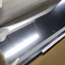 60"x 36" LED Bathroom Mirror, Double Lighting Sources Dimmable, Backlit + Front Lit, Anti-Fog, Stepless Dimmable, Lighted Bathroom Vanity Mirror for Wall Tempered Glass (Horizontal/Vertical)