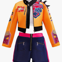 Girls Costume Outfit Kids 2025 Singer Fashion Outerwear & Shirt & Dress Party Clothes Birthday Gift 140