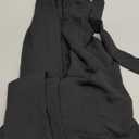 Lepunuo Wide Leg Pants for Women High Waisted Palazzo Pants Work Casual Flowy Tie Knot Trousers with Pockets (Medium) Black