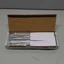 Steak Knife Set of 6, 4.5 inches Dishwasher Safe High Carbon Stainless Steel Knives, Silver