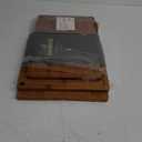 Hiware 3 Pieces Extra Large Wooden Cutting Boards Set- Bamboo Cutting Boards for Kitchen Meal Prep & Serving, Cutting Board with Deep Juice Groove & Built-in Handles, Charcuterie & Chopping Board (Brown)