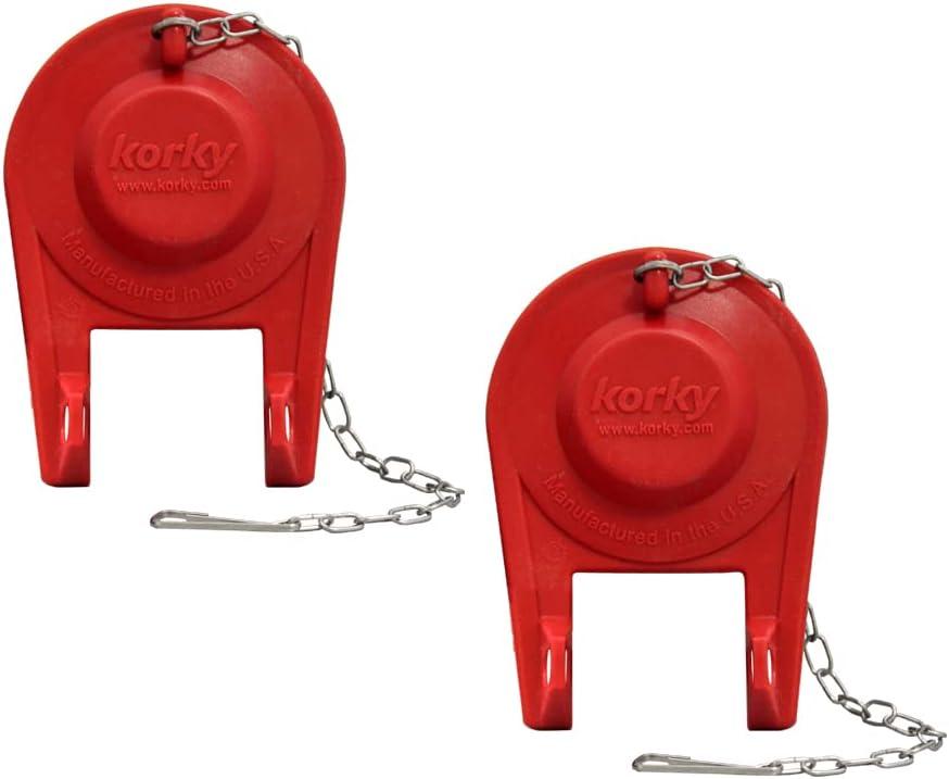 Korky 100 Ultra High Performance Universal 2" Flapper, (Pack of 2)