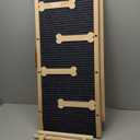 Dog Ramp for Bed, Non-Slip Pet Ramp with 5 Adjustable Heights, Portable Foldable Wooden 40" Long Pet Stairs for Small & Large Old Dogs & Cats - Lightweight & Easy Storage