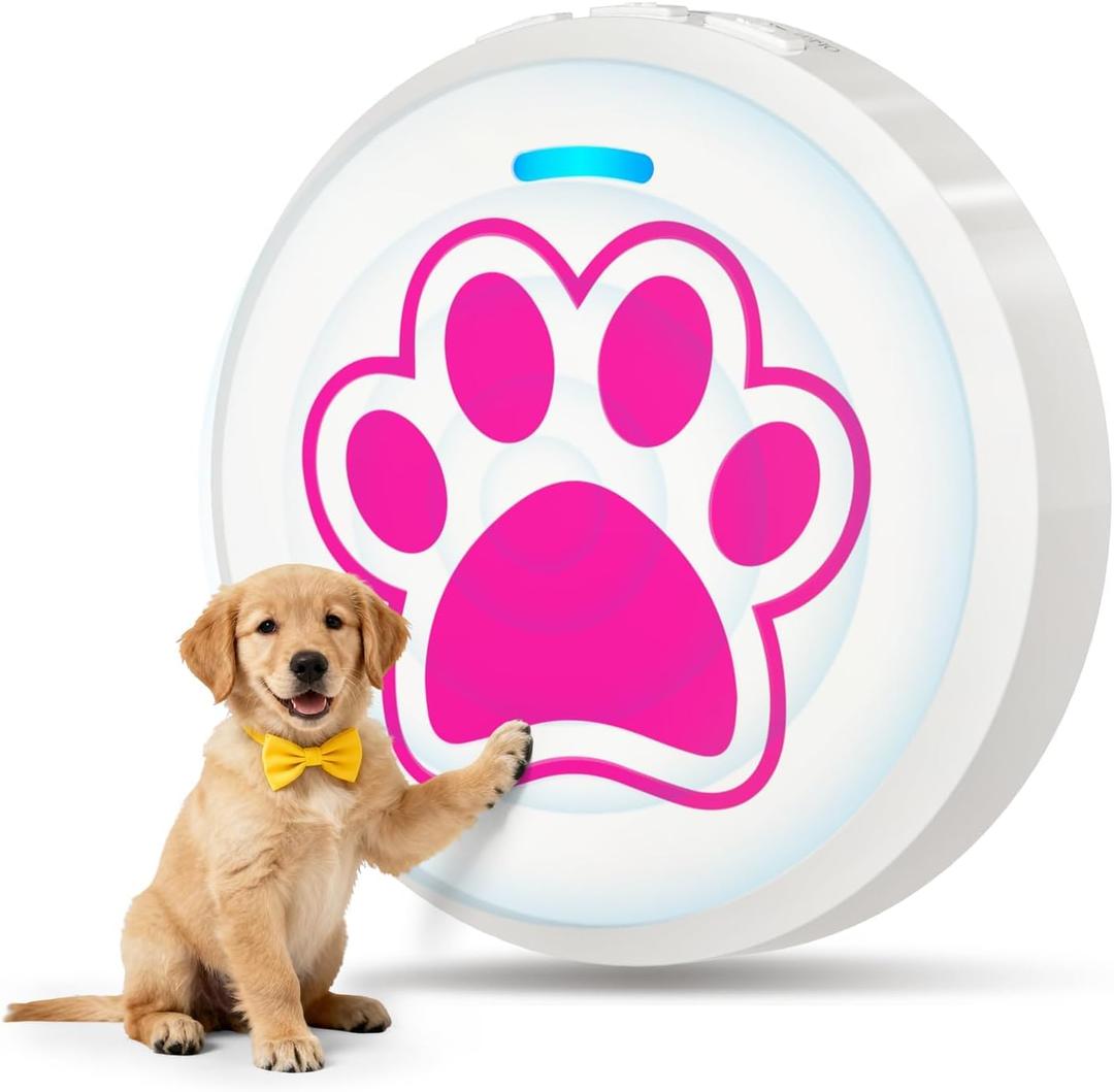 ChunHee Dog Bells to Go Outside Bell for Dogs to Ring to Go Potty | Dog Door Bell with 5 Adjustable Volume & 36 Ringtones | Chew-Proof Dog Potty Bell | Bells for Dog Training to Go Outside